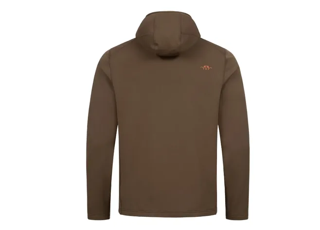 Куртка Blaser Active Outfits Men’s Drain FZ Hoody Dark brown Фото 3